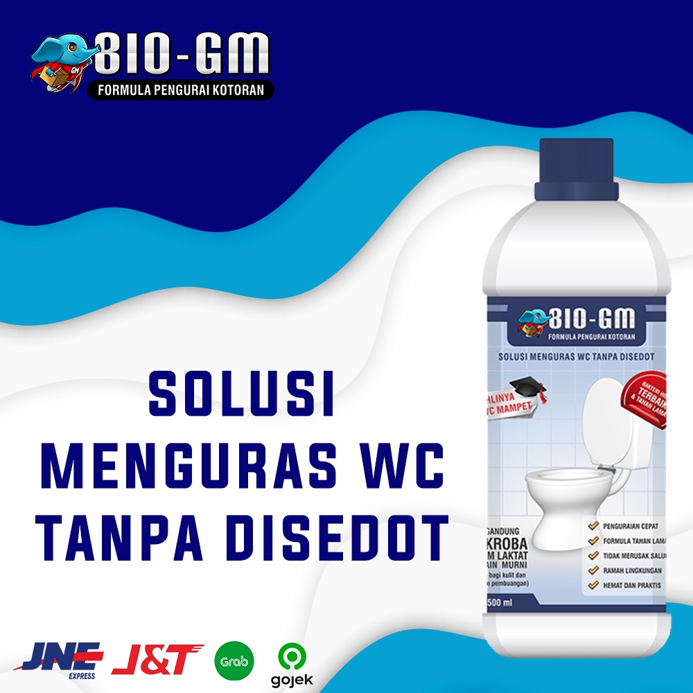 BIO GM obat septic tank / ATASI wc penuh TANPA SEDOT