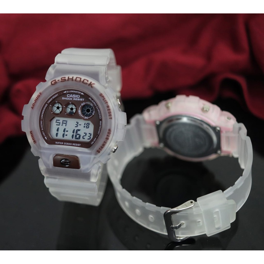 JAM TANGAN PRIA G-SHOCK DW 6900 TRANSPARAN ,JAM TANGAN WANITA,JAM TANGAN SPORT,FASHION TRANSPARA