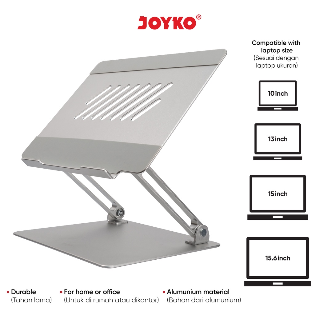 Laptop Stand Foldable Dudukan Meja Laptop Joyko LTS-350
