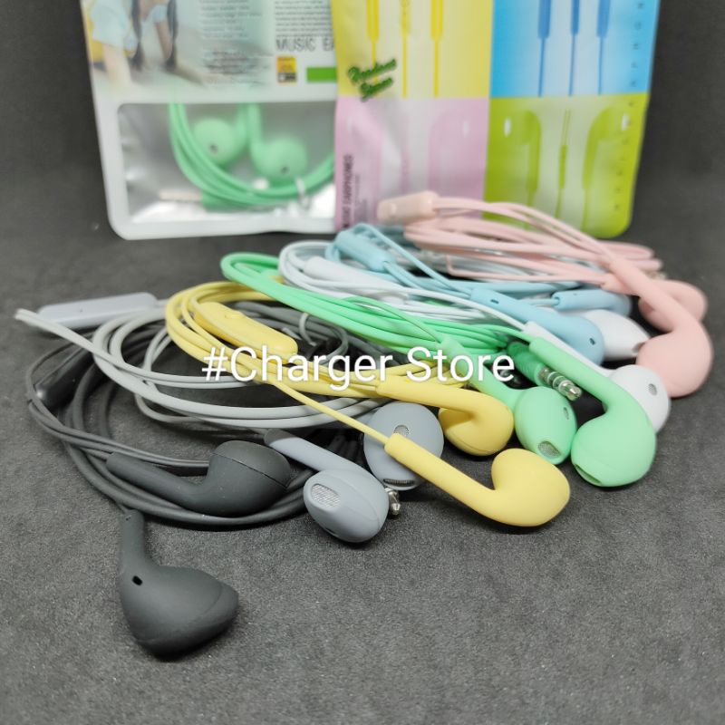 Headset U19 Dove Universal Earphone Handsfree With Mic Stereo