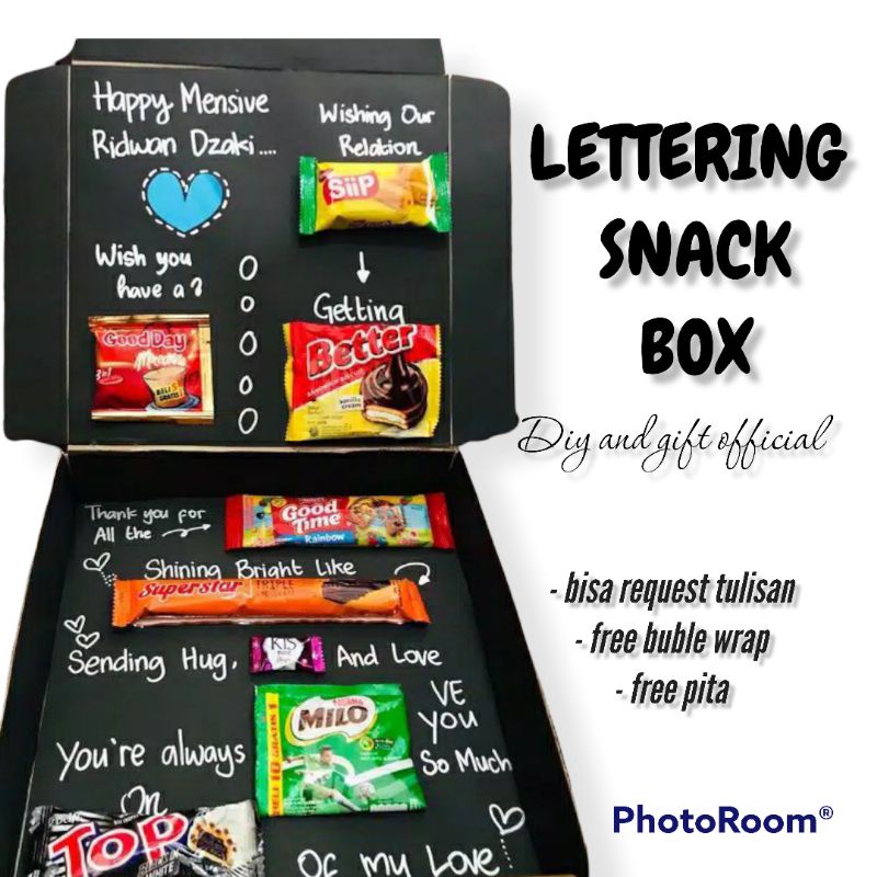 

SNACK BOX I KADO UNIK I SURPRISE GIFT I PACAR I ULANG TAHUN