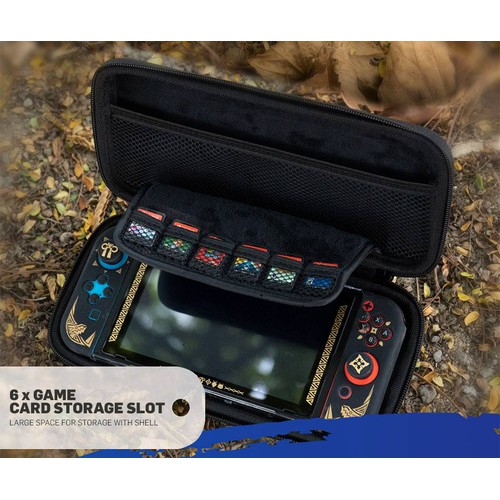 Switch Iine Hard Pouch Monster Hunter Rise Black Edition