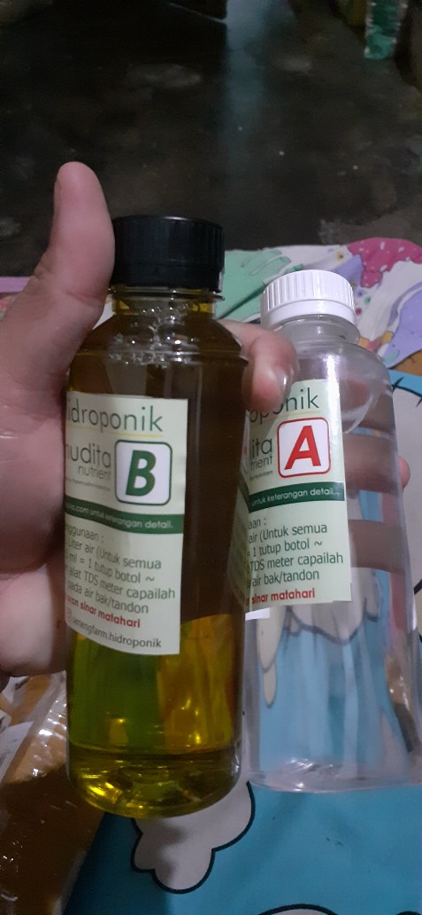 Nutrisi Sayuran Daun Hidroponik Ab Mix Paramudita 250ml Cair