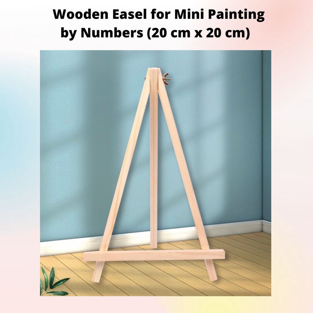 Simply Craft ID -  Wooden Easel DIY Paint by Number