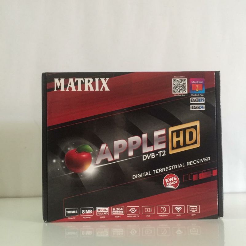 SET TOP BOX MATRIX APPLE HD DVB- T2