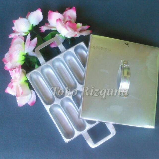 Cetakan kue pukis bulat isi 10 lubang