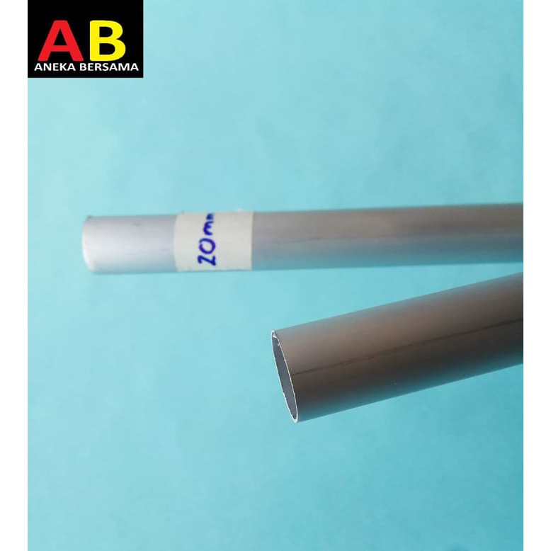 Pipa Bulat Aluminium 20mm