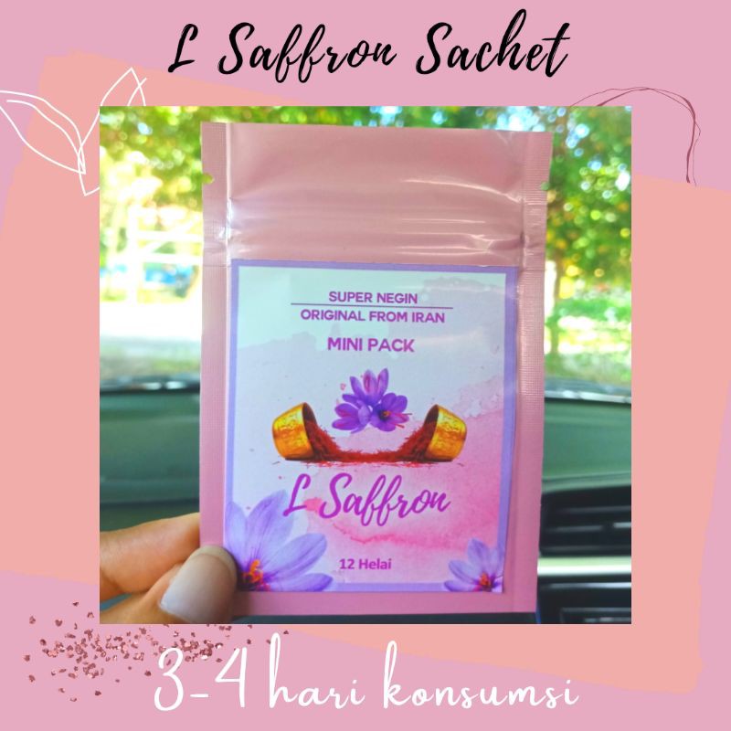 

Saffron Iran Super Negin Sachet/Mini Pack Murah Hemat Premium Original