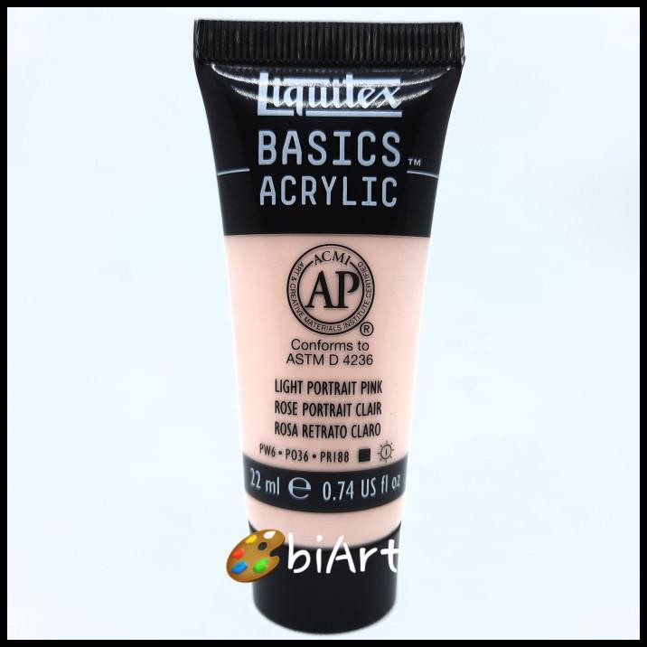 

Promo Cat Akrilik Liquitex Basics Acrylic 22 Ml Light Portrait Pink