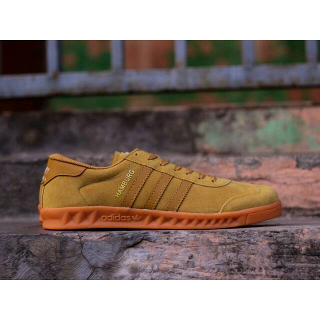 adidas hamburg brown