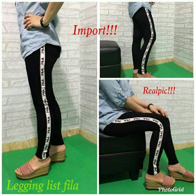 JC- Legging List IMPORT / LEGGING WANITA LIST TERBARU DAN TERMURAH