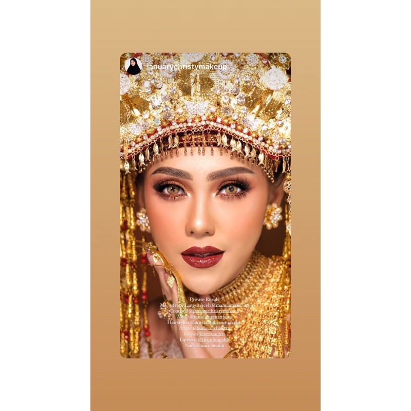 testi @budaya_chalista X januarycristy #paket lengkap pengantin pria wanita