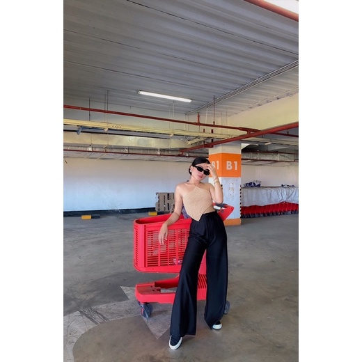 KULOT KANCING RESLETING HIGHWAIST Shopee Indonesia KULOT KANCING RESLETING HIGHWAIST Shopee Indonesia