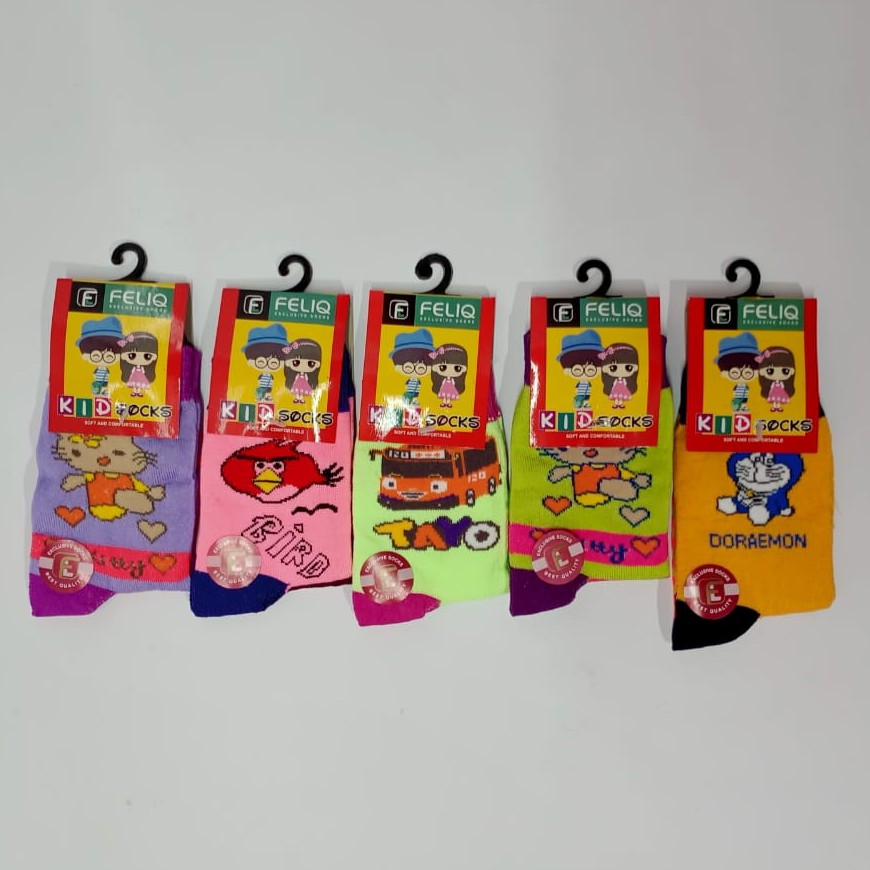 Kaos Kaki Panjang Motif Anak TK Laki Laki Prempuan/Children Sock