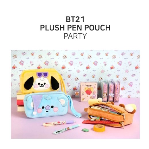 

BT21 PLUSH PEN POUCH [PARTY]