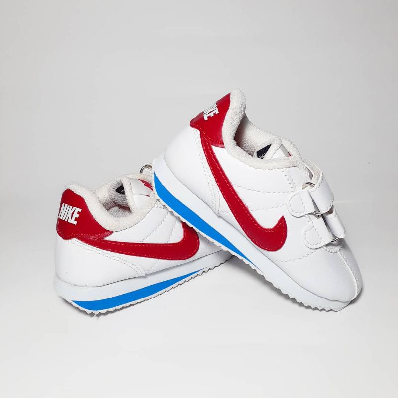 SEPATU ANAK NIKE CORTEZ KIDS WHITE RED | SEPATU NIKE CORTEZ ANAK