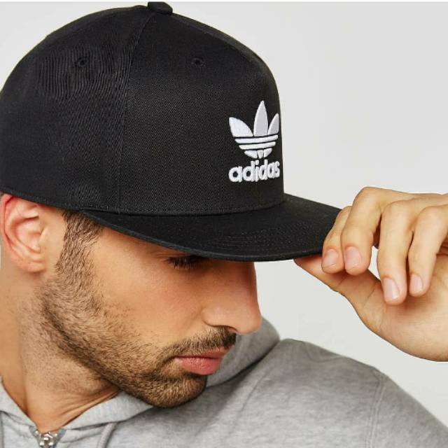 Topi Snapback Adidas Trefoil Original