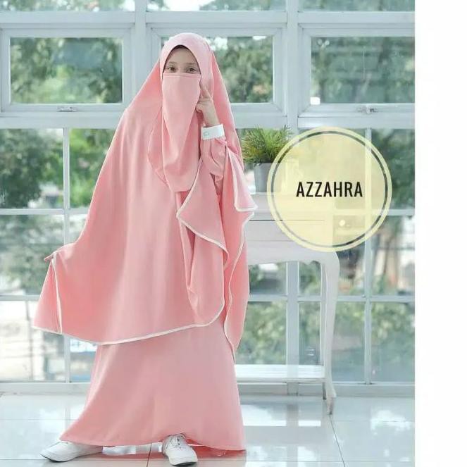 Diskon 12.12  BIG SALE AZZAHRA KIDS GAMIS SYARI ANAK TANGGUNG + CADAR USIA 8-10 TAHUN  >>