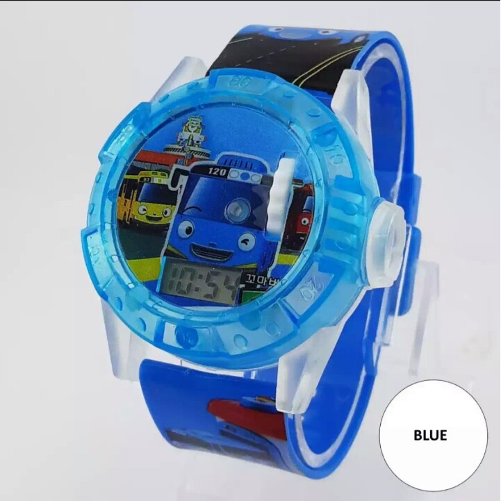 Jam Lampu Dan Musik Jam Tangan Anak Tayo Jam Fashion Anak