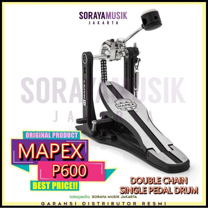 Shazfa.10 | Mapex P600 Single Pedal Drum Double Chain