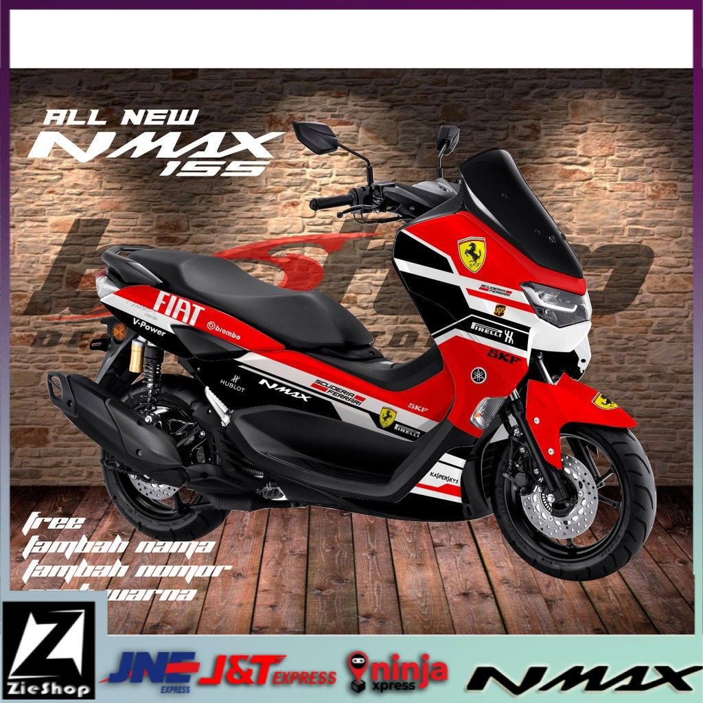 Decal new nmax 2020 full body Striping motor nmax Stiker motor variasi full motif