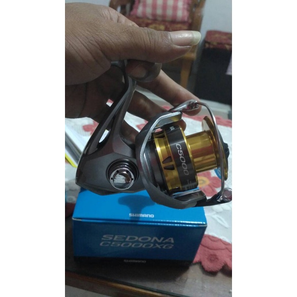 Rel Reel Shimano New Sedona C 5000 XG-Rell Gulungan Pancing