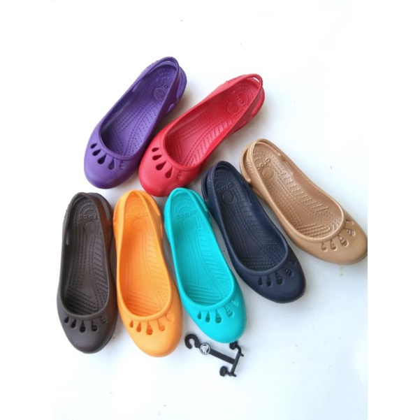 SALE...  Sandal CROCS Malindi Flatshoes Women / OBRAL... Sandal Cewek-Wanita CROCS Malindi