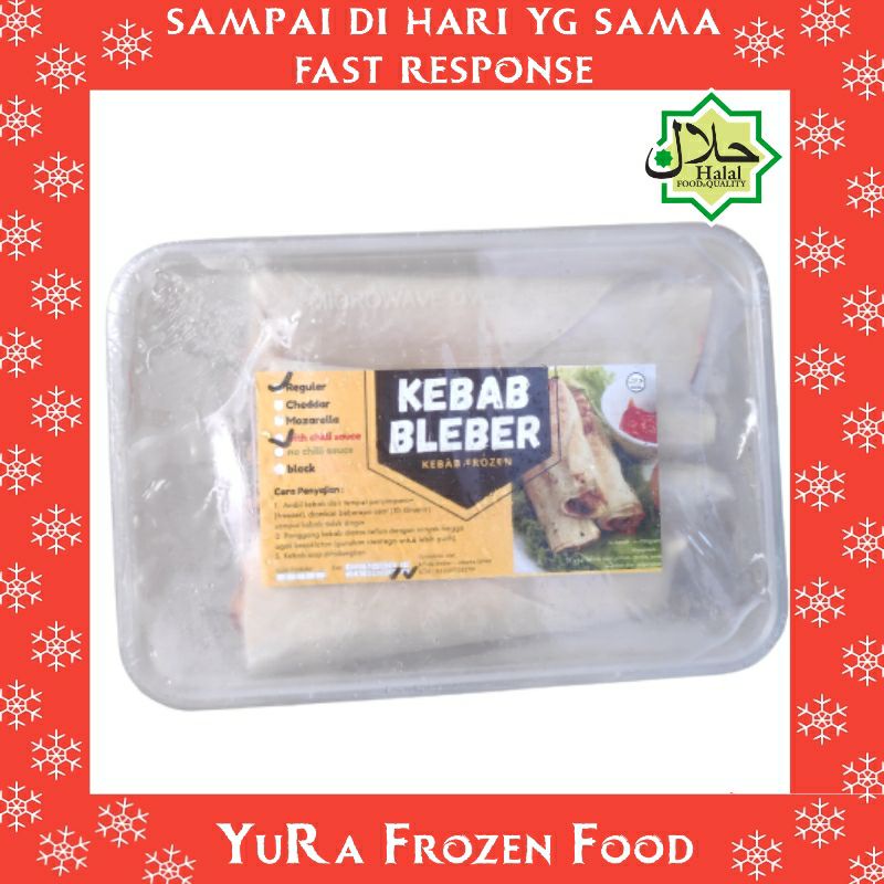 

Kebab Bleber Isi 10 With Chili Sauce