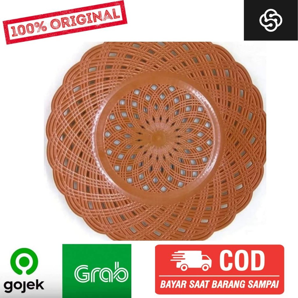 Piring Rotan Plastik Piring Rotan Anyam
