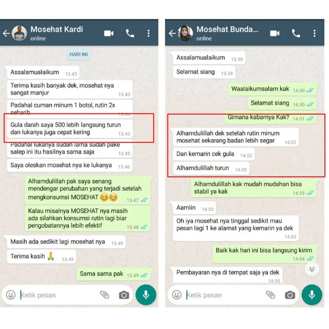 MOSEHAT Obat Diabetes Original Herbal Hernia Vertigo Asma Prostat Obat Herbal MOSEHAT-3