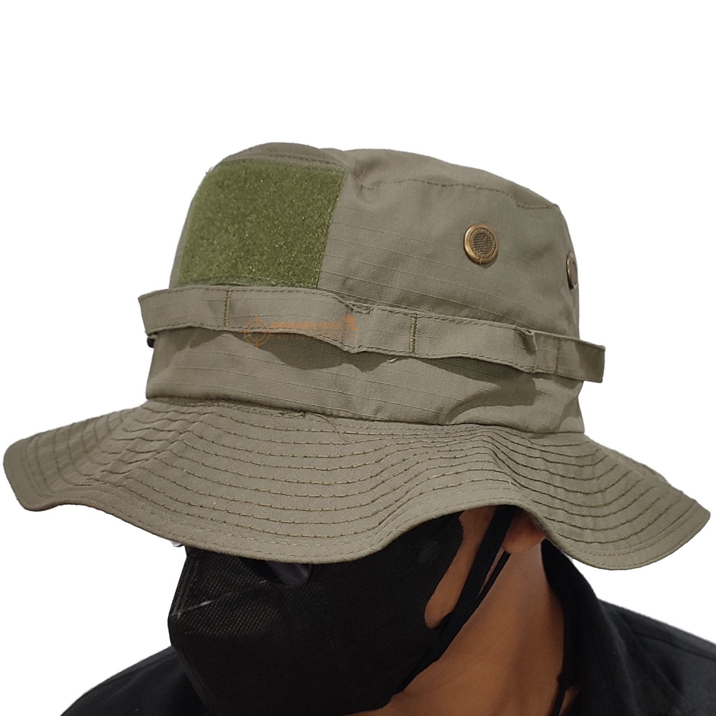 Topi import Topi Rimba Army | Topi Jungle Hat Tactical | Topi Gunung Outdoor | Topi Bucket | Topi Adventure