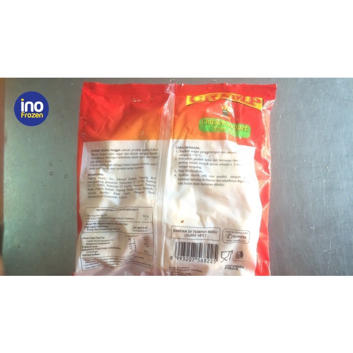 

champ nugget 500 gr