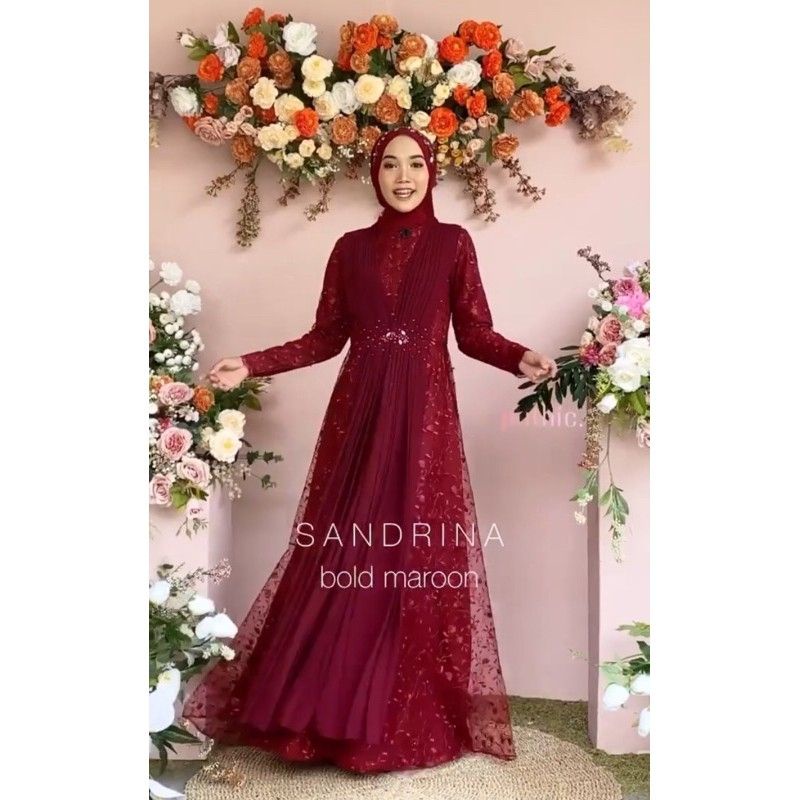 SABRINA DRESS // BAJU PESTA MUSLIMAH - BAJU GAMIS - BAJU GAMIS BRUKAT - GAUN BAHAN ADEM - GAUN MUSLIMAHGAUN MUSLIMAH - GAUN UNTUK PESTA - GAUN PESTA BUSUI - GAUN PESTA BUMIL - GAUN MUSLIMAH BUMIL - GAUN TERLARIS - GAUN TERBARU - GAUN WUDHU FRENDLY