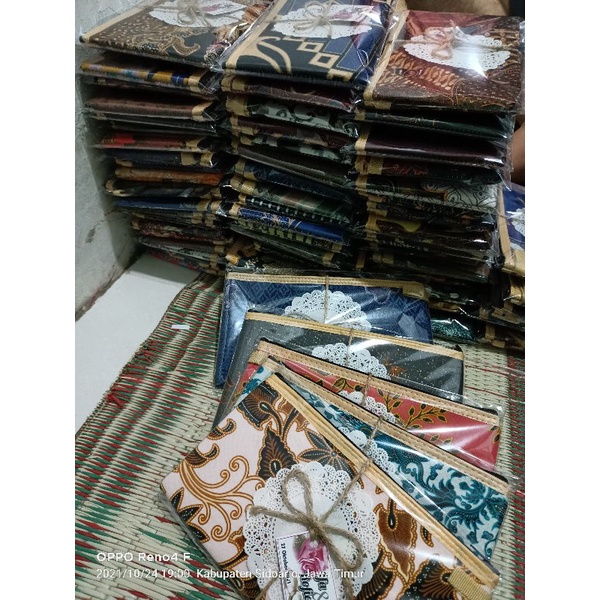 Souvenir dompet batik/pouch batik/souvenir dompet/dompet batik ukuran 19*12cm