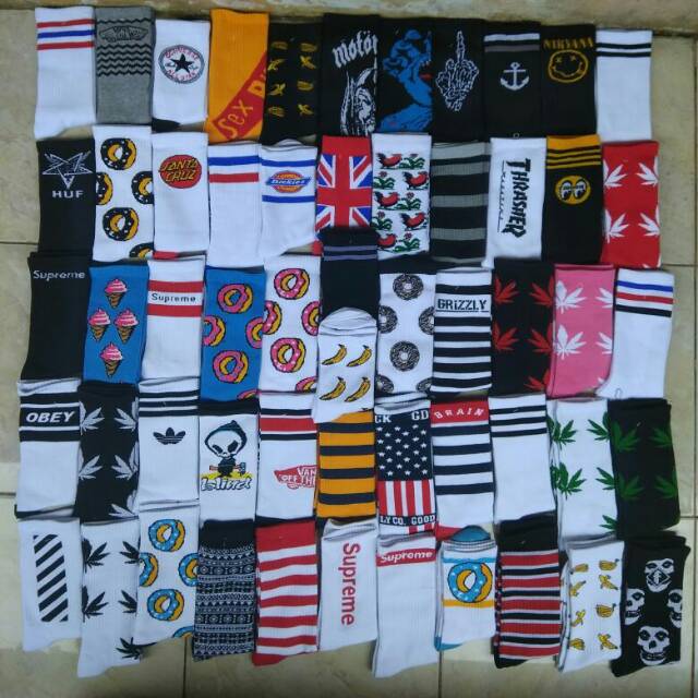  Kaos  kaki  custom  Shopee Indonesia