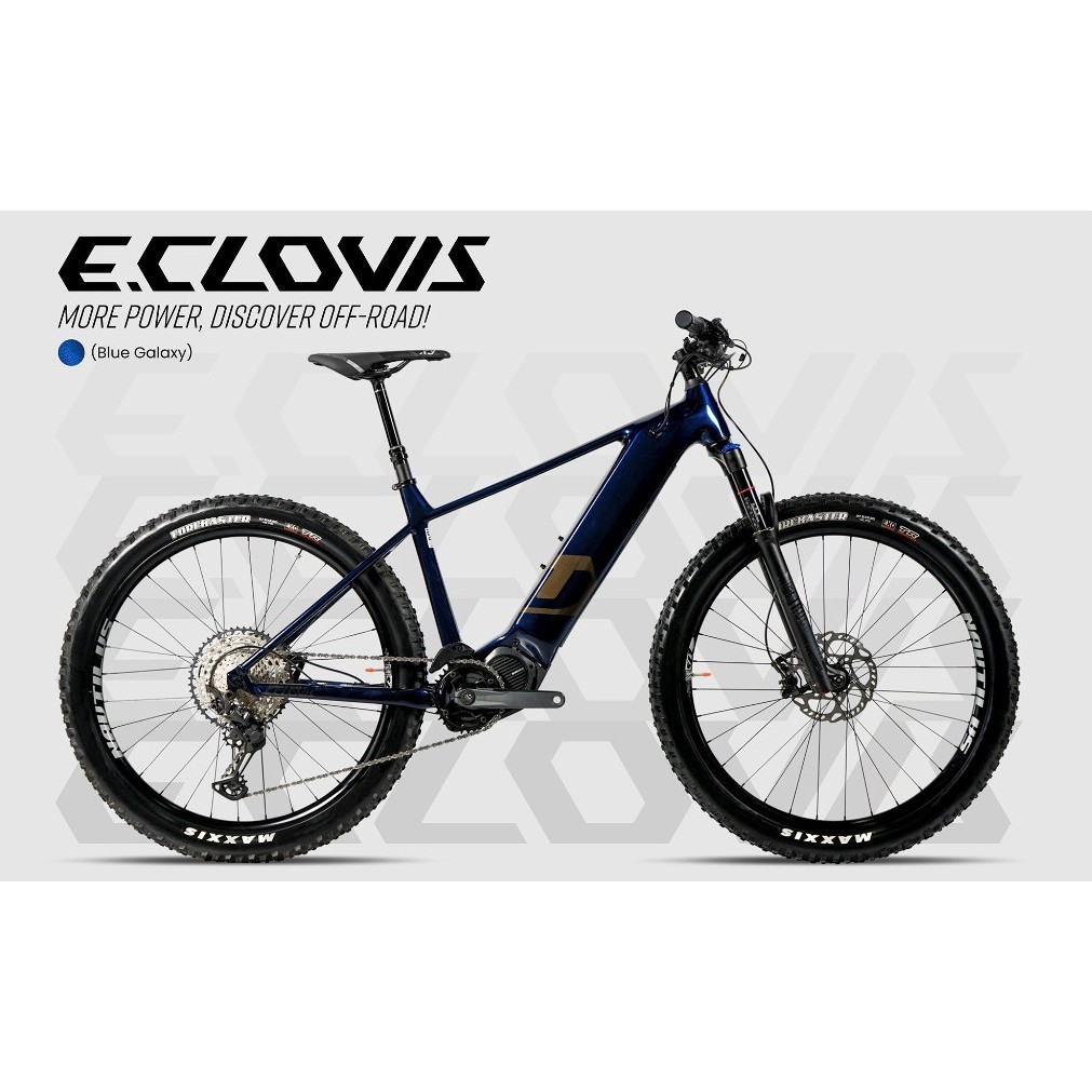 Sepeda Listrik Gunung MTB Mountain Electric Bike United E.Clovis 27.5 Inch Alloy 12 Speed Garansi SNI-1