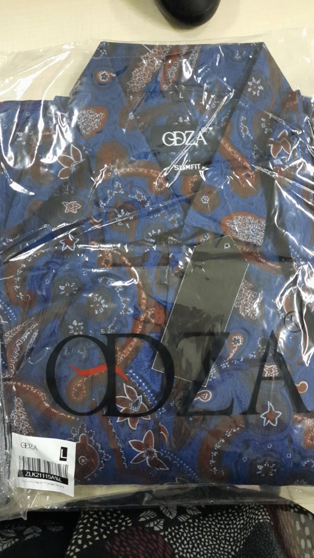 Odza Atasan Batik Murah Pria Batik Keluarga Kemeja Batik Solo Etnik Slim Fit