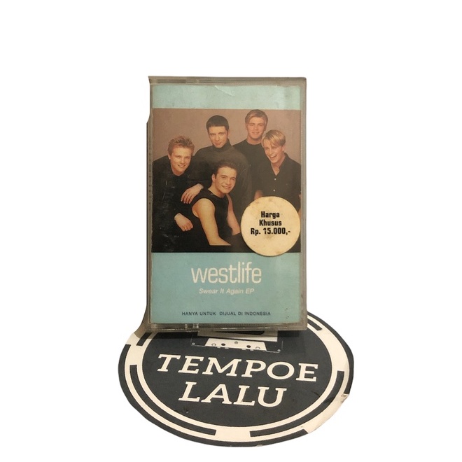 Kaset Pita Barat - Westlife // Swear It Again (EP)