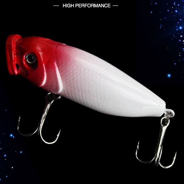 Umpan Pancing Casting Ultralight Fishing Lure hard bait import Popper UL 7cm 8,5 gram floating top water