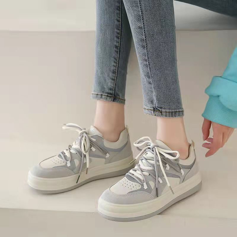 FREE KOTAK Sepatu Kets Wanita Tebal Shoes Perempuan Remaja Dewasa Kekinian Murah Terbaru Sepatu Sneakers Korean Style 039