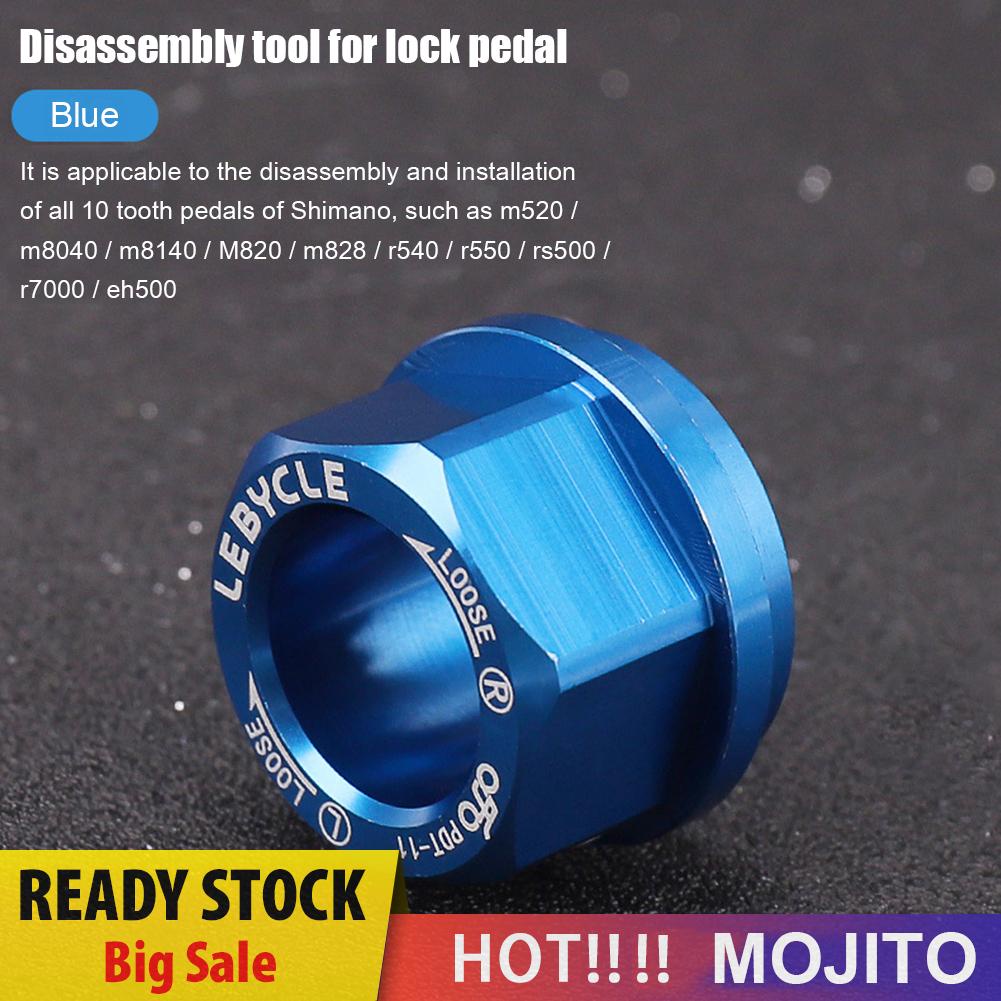 Mojito*10T MTB Road Bike Pedal Axle Spindle Removal Installation Tool Lock Bolt