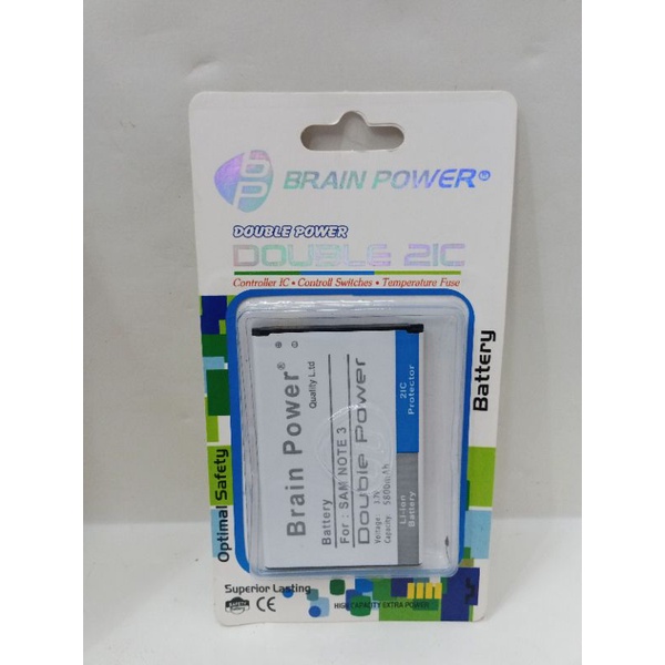 BATERAI SAMSUNG NOTE 3 N9000 BATT BATRE SAMSUNG NOTE3 DOUBLE POWER BP
