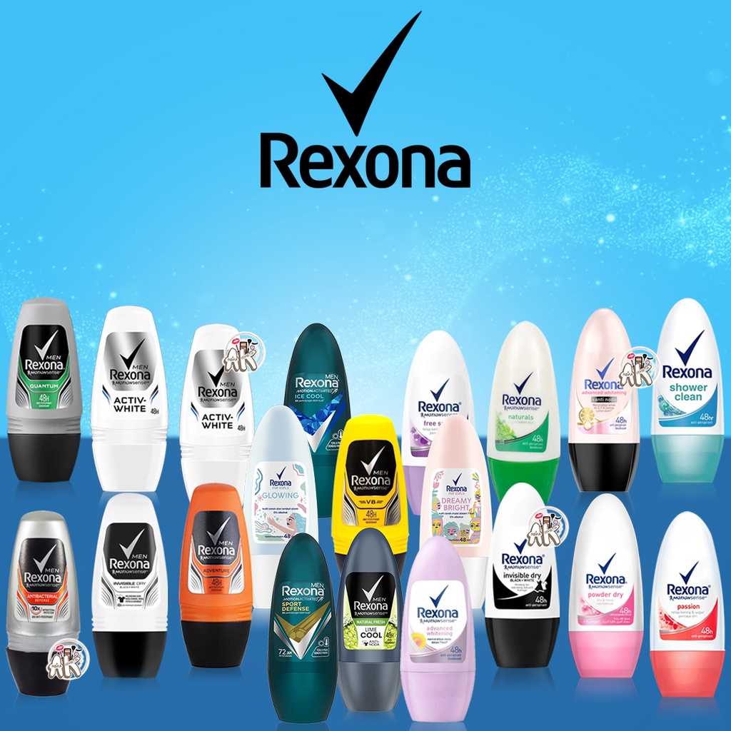 Rexona Roll On Men/Women All Variant 50ML