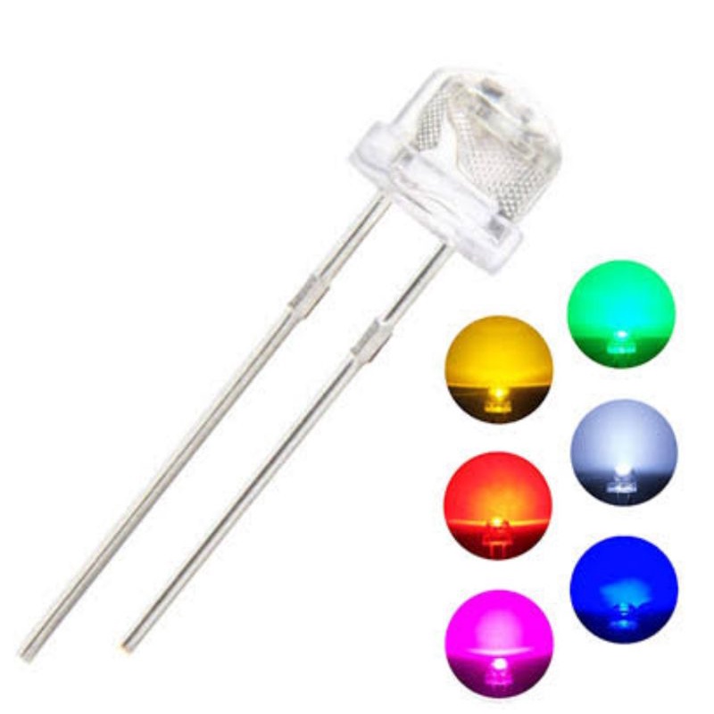 HARGA 10 PCS LED 4.8MM KAKI PENDEK STARWHAT