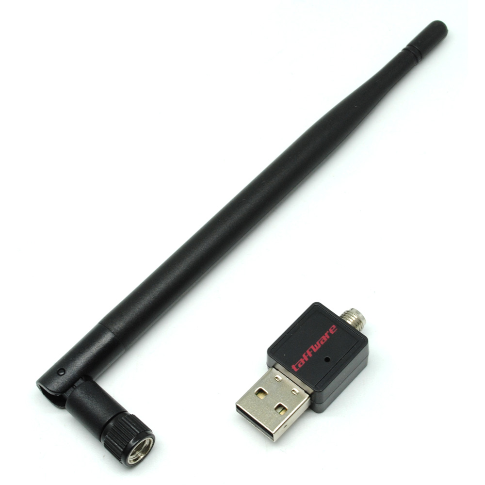 Taffware Wireless USB Adapter 802.11N 150Mbps MediaTek 7601 HITAM