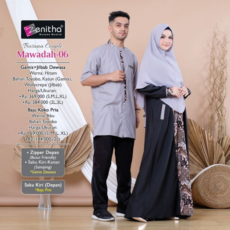 Couple Zenitha#Sarimbit Zenitha#Mawadah 06#Narita