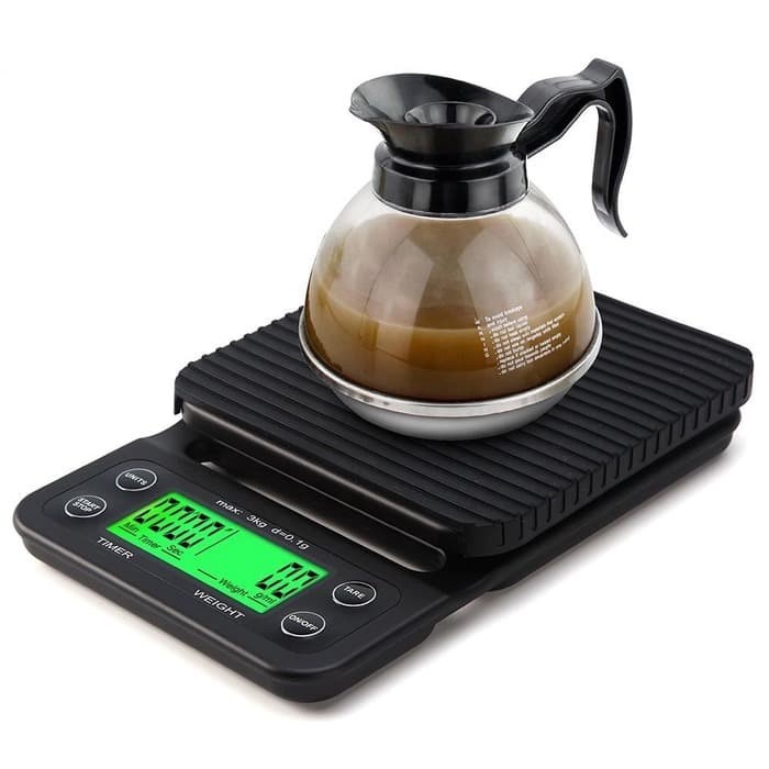 PREMIUM Timbangan digital 3kg dengan timer timbangan kopi digital 2225