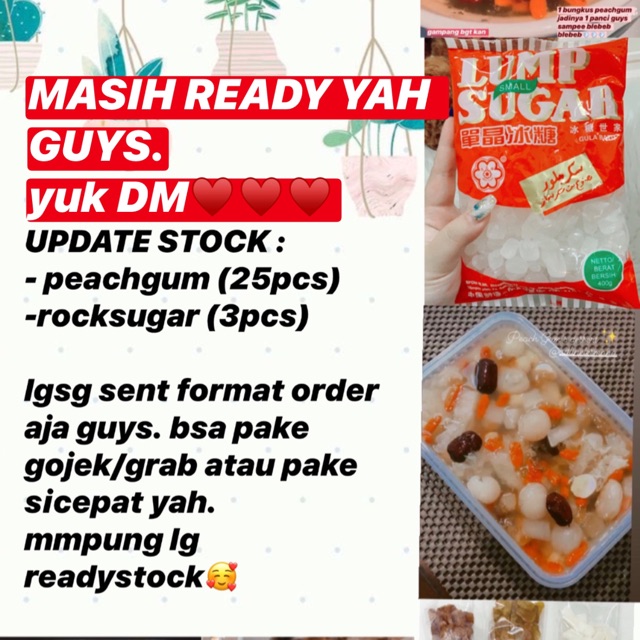 

Set Peachgum & Gulabatu 400gram
