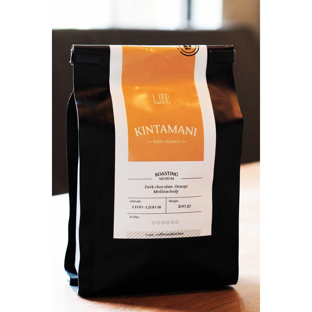

bali kintamani ulian natural coffee beans 200gr - biji kopi - whole beans