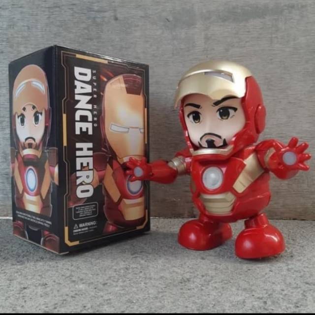  Robot  iron man dance  Robot  iron man joget Shopee Indonesia